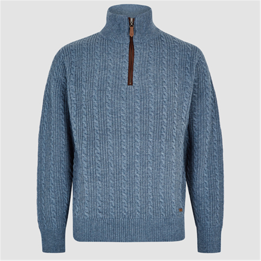 Dubarry Portnahinch Sweater Sl/Blue M 1